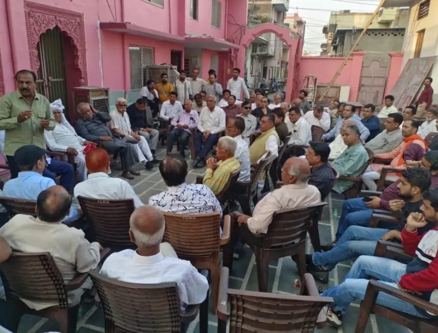 खैरथल में पांच दिवसीय चेटीचंड महोत्सवः  तैयारियों को लेकर बैठक, 17 से 21 मार्च तक होंगे धार्मिक कार्यक्रम