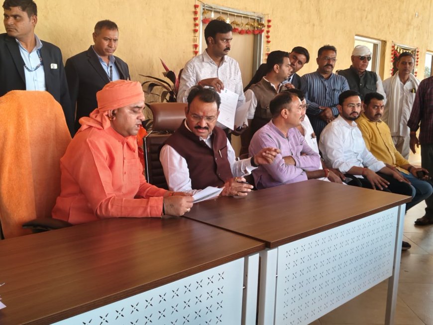 प्रेम चंद बैरवा पहुंचे तिजारा, विधायक कार्यालय पर हुआ भव्य स्वागत