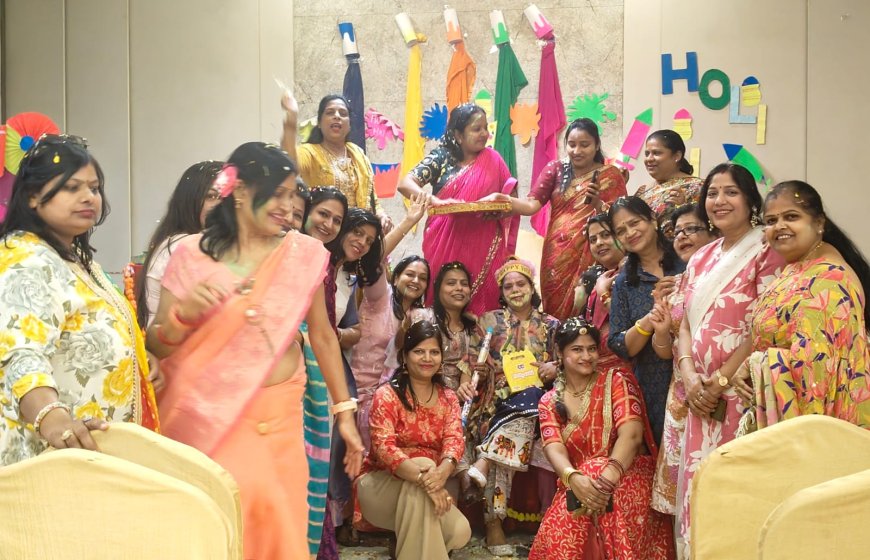 सखी एंजेल्स का होली मिलन समारोह