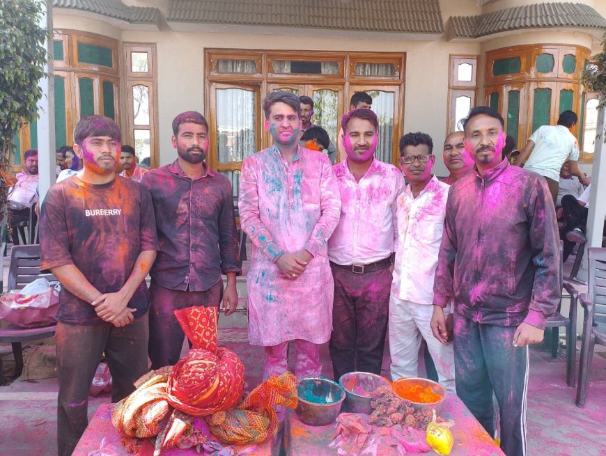 फौलादपुर में रंगों की बौछार: विधायक ललित यादव ने क्षेत्रवासियों संग खेली प्रेम और सौहार्द की होली