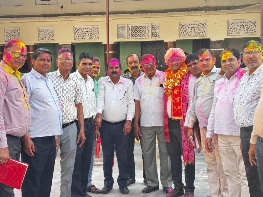 खंडेलवाल वैश्य समाज खेरली के निर्विरोध अध्यक्ष बने गोकुल खंडेलवाल