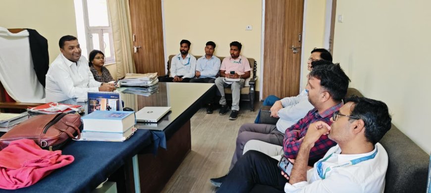 राष्ट्रीय लोक अदालत को लेकर बैठक आयोजित हुई, बैंक अधिकारियों को दिए निर्देश