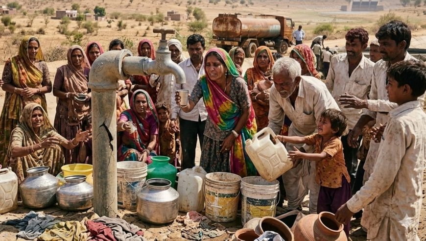 डीडवाना-कुचामन में गहराएगा जल संकट, 20 मार्च से 45 दिनों की 'नहरबंदी', जलदाय विभाग ने कसी कमर