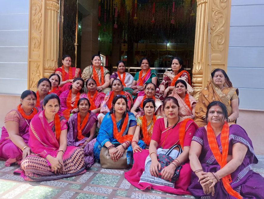 वैश्य महिला समिति राजगढ मे अंतराष्ट्रीय महिला दिवस मनाया धूमधाम से