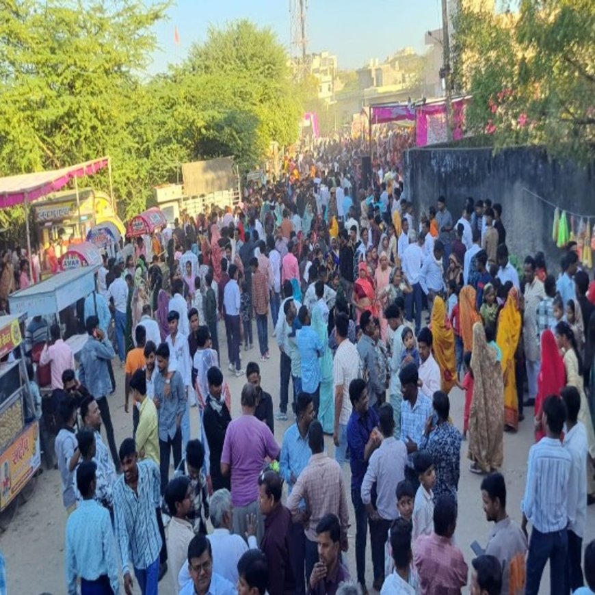 टोंक: महादेववाली शिवालय में उमड़ा कोली समाज का सैलाब, रंगपंचमी पर पारंपरिक मेले में सामाजिक रिश्तों की महक