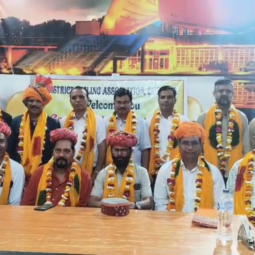 धौलपुर जिला साइक्लिंग संघ: कृष्ण कुमार गर्ग तीसरी बार निर्विरोध अध्यक्ष निर्वाचित, विमल शर्मा बने सचिव