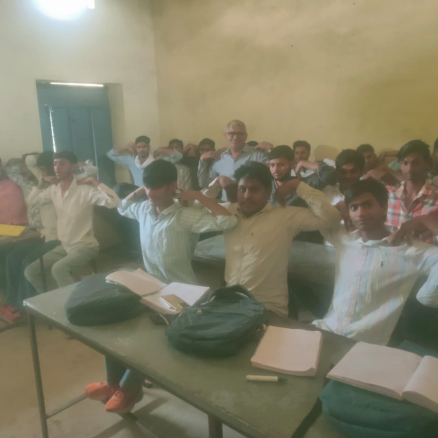 श्री गोविंद देव परोपकारी ट्रस्ट के तत्वाधान में  योग सत्र का हुआ आयोजन