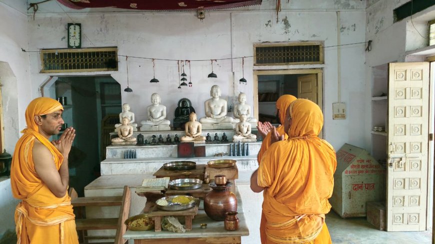 जैन धर्म के प्रथम तीर्थंकर भगवान आदिनाथ का जन्म कल्याणक मनाया