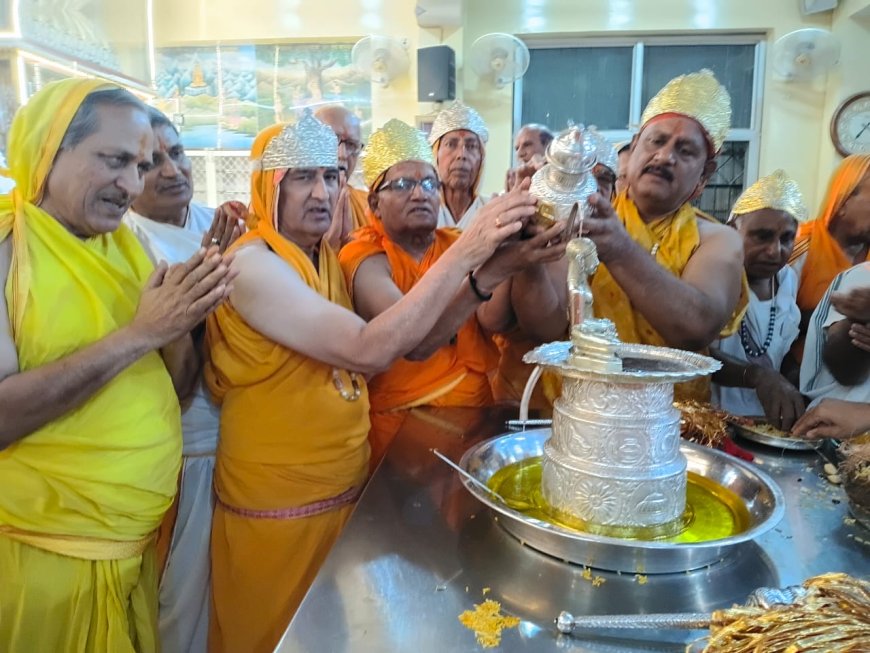 गायत्री नगर में श्री आदिनाथ जन्म कल्याणक महोत्सव विभिन्न कार्यक्रमों के साथ हुआ संपन्न