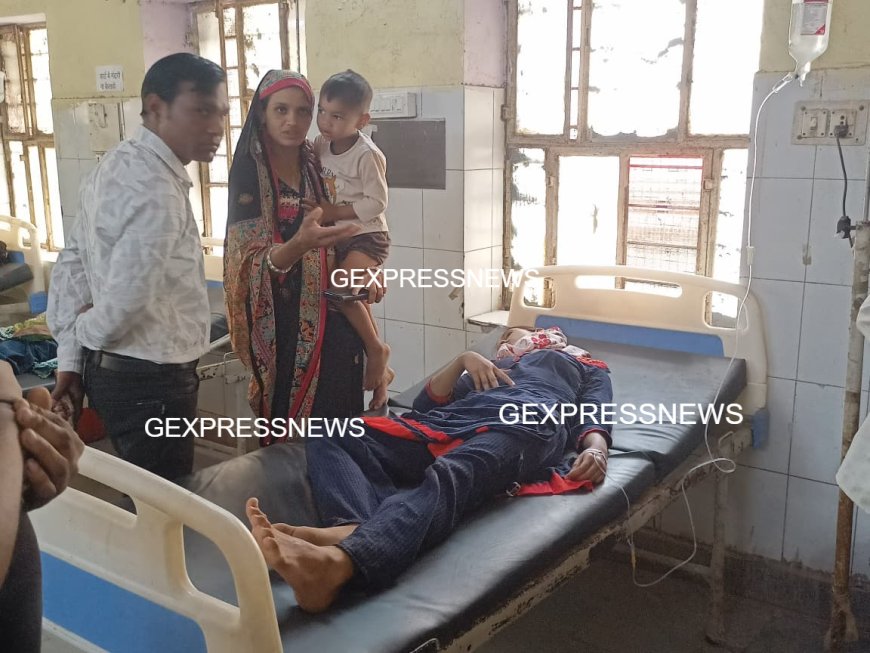 गोविंदगढ़ में ट्रैक्टर की टक्कर से किशोरी घायल: प्राथमिक उपचार के बाद अलवर रेफर; सड़क से अतिक्रमण हटाने की मांग