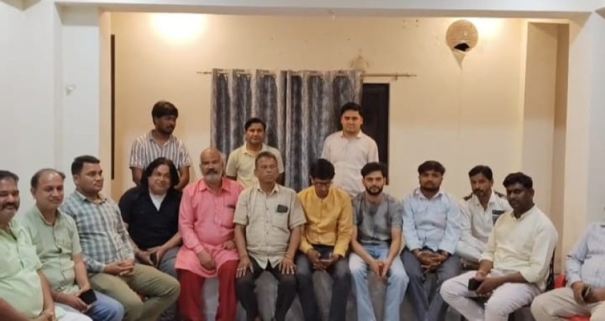 प्रेस वार्ता कर केंद्रीय विधालय दलालपुरा ले जाने का विरोध