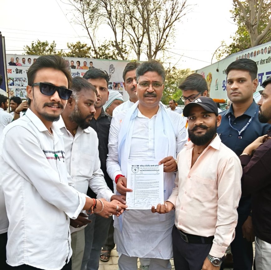 नेता प्रतिपक्ष से मिलें संविदा प्लेसमेंट कर्मियों के प्रतिनिधिमंडल