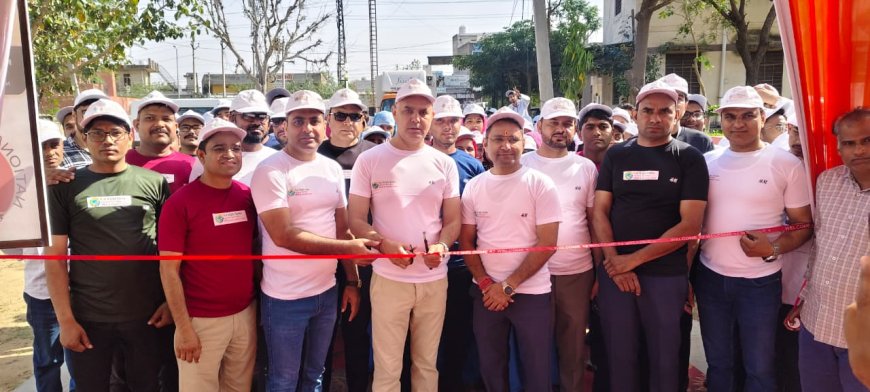 खाद्य सुरक्षा एवं स्वास्थ्य विभाग द्वारा स्वस्थ खान-पान के प्रति जागरूकता के लिए वॉकथॉन व मिलेट मेला का हुआ आयोजन