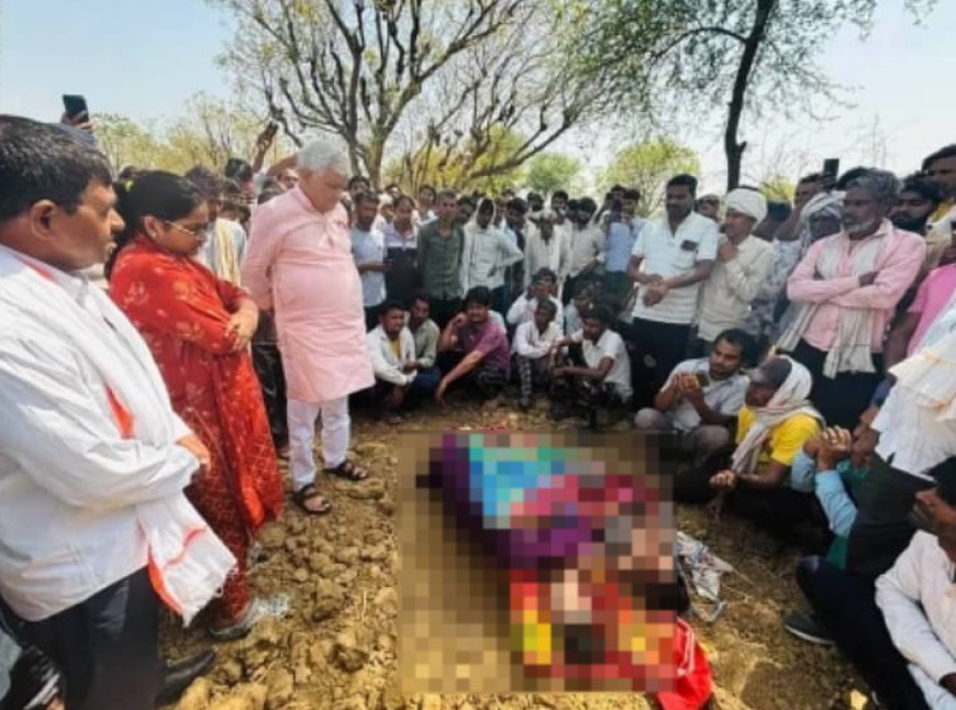 जोहड़ में डूबने से 2 भाइयों की मौत: रोते हुए डॉ किरोड़ी मीणा के पैरों में गिरी मां, दादी से मिलकर लौटते समय नहाने रुके