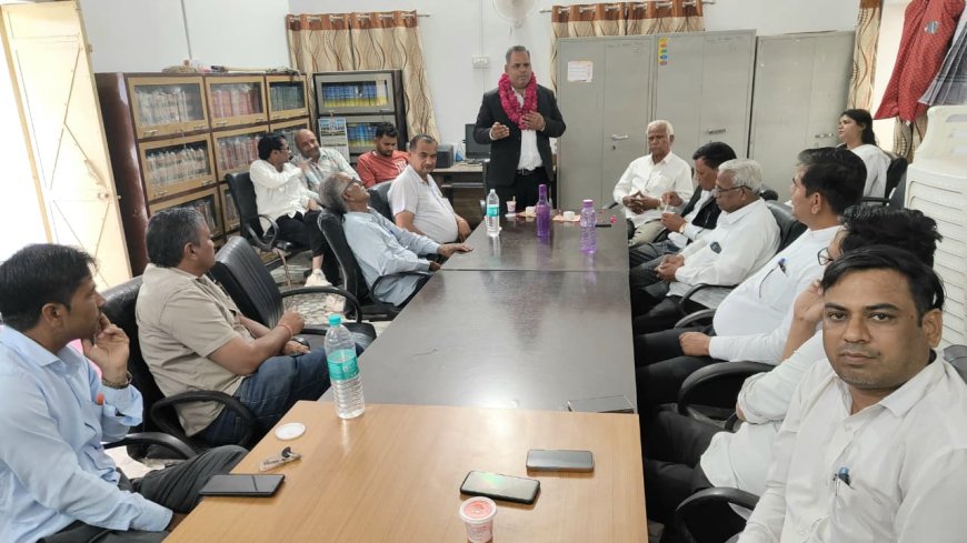 मकराना बार पहुंचे वरिष्ठ अधिवक्ता गोपाल सोनी, प्रथम वरीयता मत के लिए मांगा समर्थन