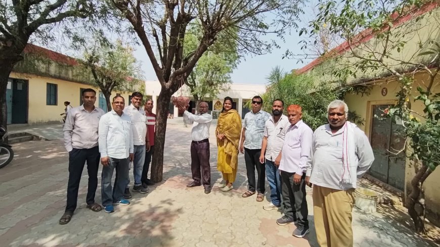 'परिंडा लगाओ, पक्षी बचाओ' अभियान की शुरुआत शिक्षाविद बलेश पटेल पोसवाल बनी मुकबधिर प्राणियों की जीवन रक्षक