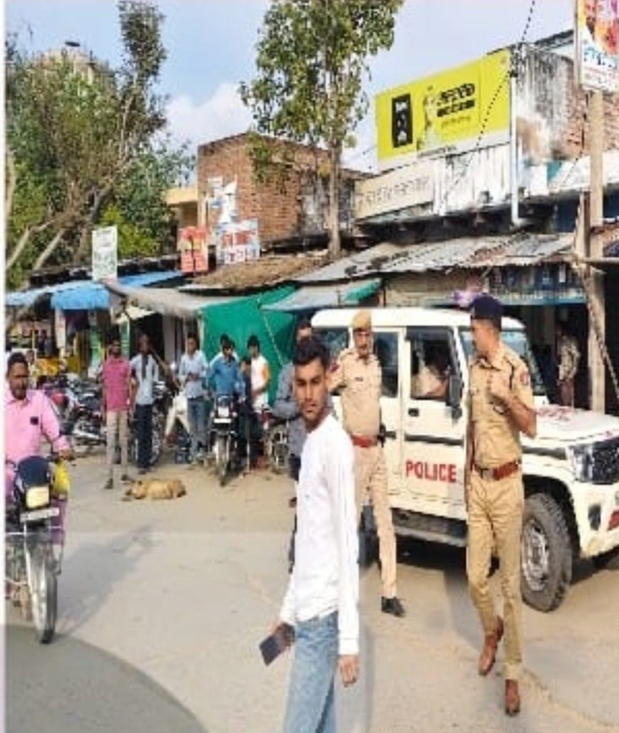 बस स्टैंड पर दिन दहाड़े फायरिंग, युवक घायल वर्चस्व की लड़ाई में वारदात कार से आए  हमलावर