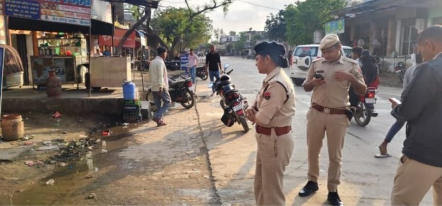 मातोर में गोलियों की गूंज, युवक गंभीर घायल मातोर में दिनदहाड़े फायरिंग से दहशत, पुरानी रंजिश में बदमाशों ने बरसाईं गोलियां