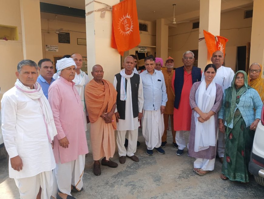 भुसावर में सामवेद पारायण यज्ञ का शुभारंभ; वेद ज्ञान के अभाव में विश्व में अशांति - स्वामी आत्मज्ञान आनंद सरस्वती