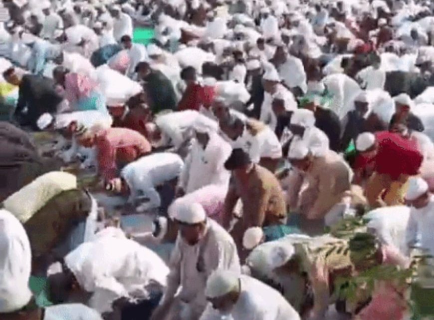 लक्ष्मणगढ़ में हर्षोल्लाहस से मनाया मीठी ईद का त्यौहार