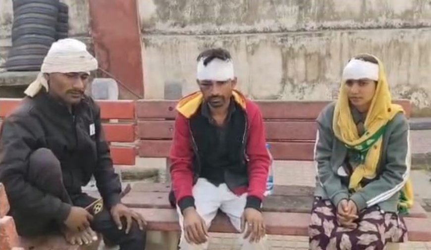 कठूमर में ढाई हजार के लेनदेन पर बवाल, फायरिंग में बुजुर्ग घायल; आधा दर्जन जख्मी