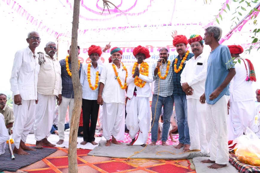 रोजडा गांव में शक्ति माता मंदिर पर दो दिवसीय वार्षिक मेला हुआ शांतिपूर्ण