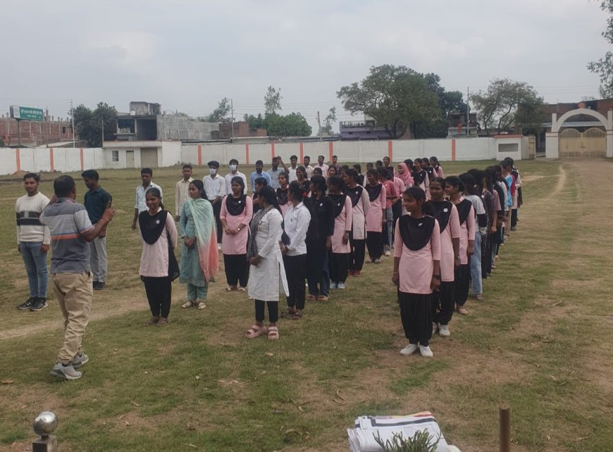 खेल से होता है बच्चो का शारिरिक व मानसिक विकास -उमेश यादव