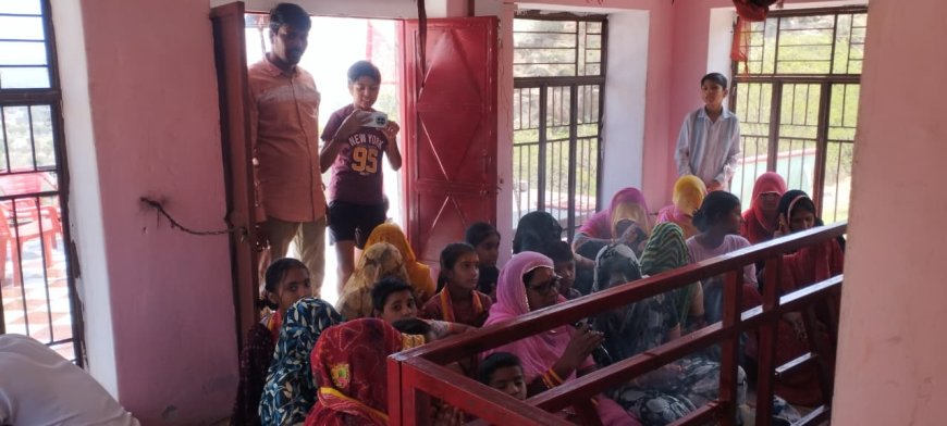 किशोरपुरा के  माता मंदिर में चैत्र नवरात्रि की धूम, श्रद्धालुओं की  उमडी भीड़