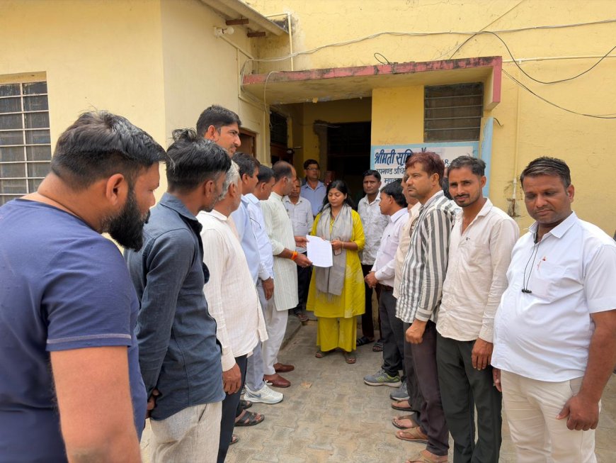 मुंडावर में जन समस्याओं को लेकर नागरिकों ने उठाई आवाज, उपखंड अधिकारी को सौंपा ज्ञापन
