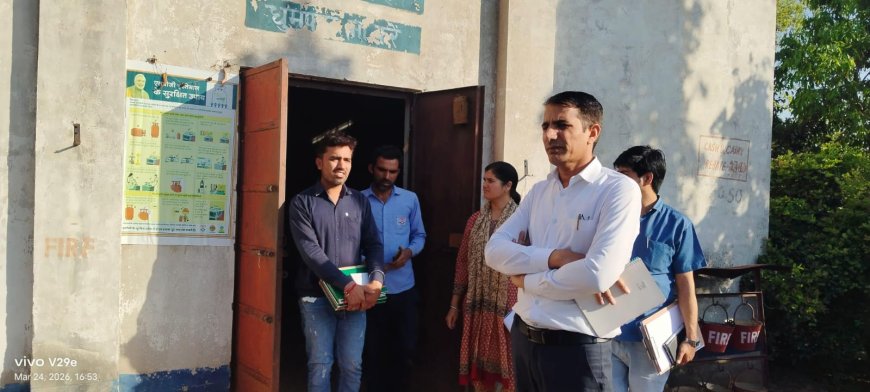 अतिरिक्त जिला कलेक्टर शिवपाल जाट ने शिवम गैस एजेंसी का किया निरीक्षण
