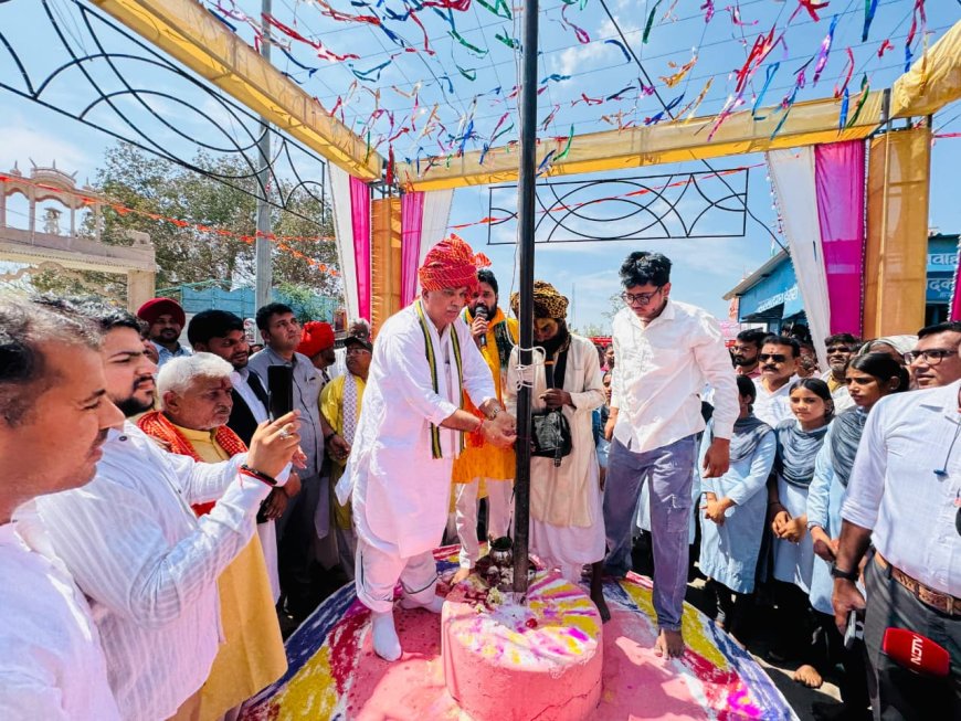 बृज नगर का श्रीराम रथ यात्रा मेला सांस्कृतिक विरासत और राष्ट्रभक्ति का अद्भुत संगम है- बेढ़म