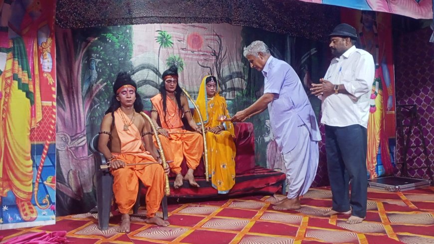 बाठरडा में रामलीला महोत्सव की धूम, उमड़ रही भीड़