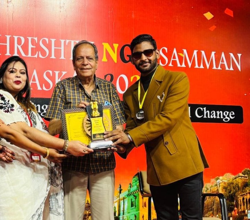 अभिषेक भट्ट को ‘इम्पैक्ट इंडिया आइकॉन अवार्ड 2026’ से सम्मानित