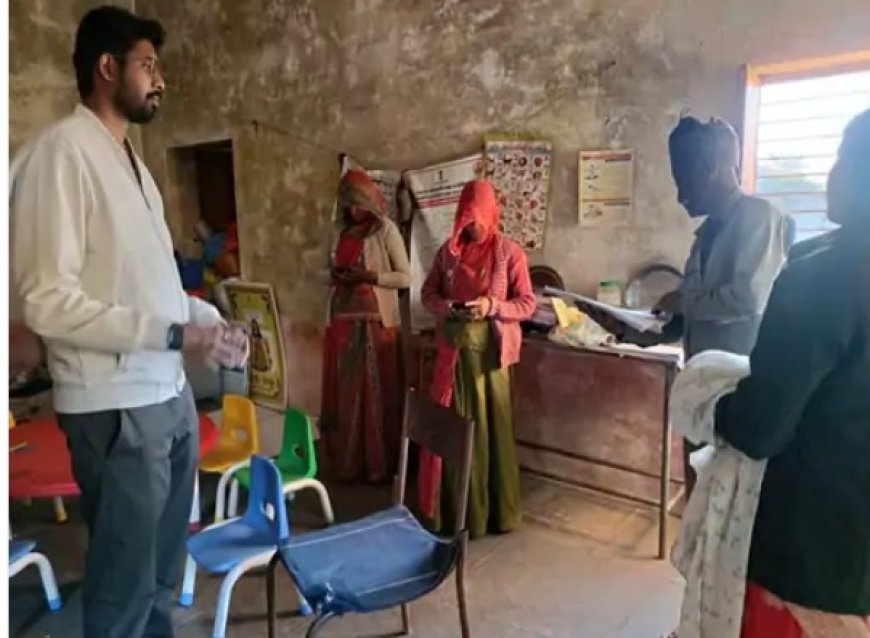 आंगनबाड़ी केंद्र पर मिली अनियमितताएं, कार्यकर्ता की सेवाएं समाप्त: दूध का स्टॉक ज्यादा, फिर भी 3 से 6 साल के बच्चों को नहीं बांटा था