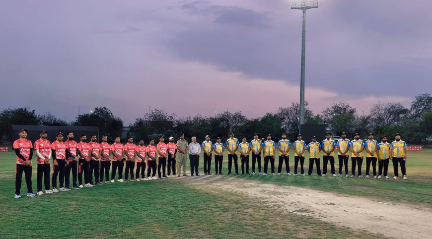 संगम प्रीमियर लीग–सेशन 6 का भव्य आगाज़, एसपी धर्मेन्द्र सिंह ने किया उद्घाटन, संगम समूह की कुल 6 टीमें ले रही हैं भाग