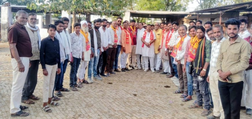 सीसवाली  में रामनवमी के उपलक्ष मे भगवा विशाल रेली का आयोजन किया