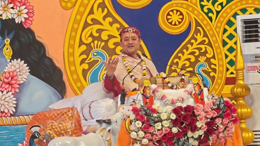 सेवा का सम्मान ही सौभाग्य का उदय; गोवत्स राधाकृष्ण  भागवत समरसता महोत्सव में दूसरे दिन उमड़ा जनसैलाब