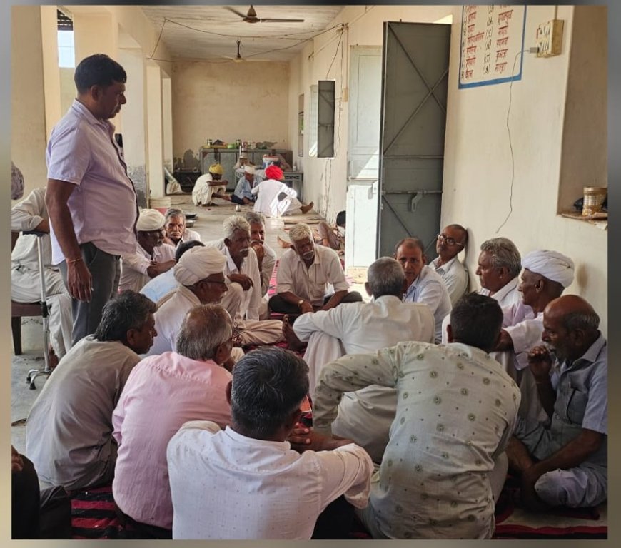 रावणा राजपूत समाज कि 18 गांव पट्टी की आम बैठक में व्यवस्थाओं को लेकर बनी रूपरेखा, 23 अप्रैल को होगा भव्य आयोजन