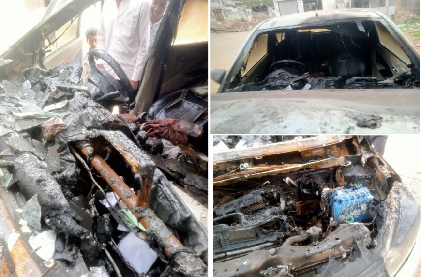 काया किराये के विवाद में गाड़ी फूंकने और जान से मारने की धमकी देने वाला मुख्य आरोपी गिरफ्तार