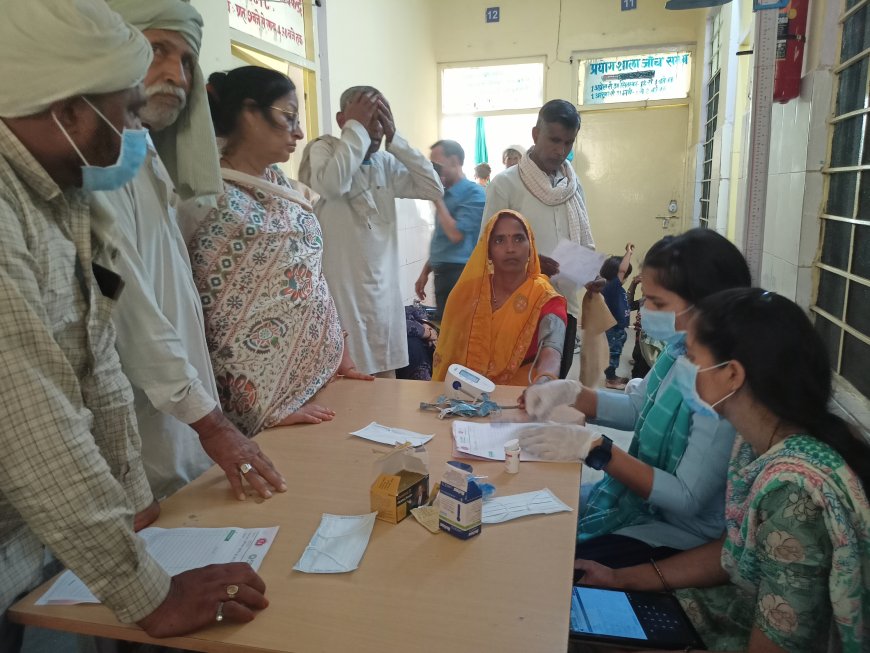 गोविंदगढ़ में निशुल्क स्वास्थ्य शिविर संपन्न; मोबाइल मेडिकल वैन द्वारा 130 मरीजों की हुई आधुनिक जांच