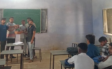 राजकीय महाविद्यालय कठूमर में एबीवीपी ने की विचार संगोष्ठी आयोजित; एबीवीपी छात्र ईकाई ने महाविद्यालय परिसर में लगाए परिंडे