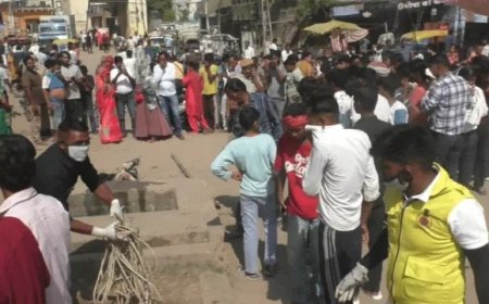 नाले में मिला अज्ञात युवक का शव, शिनाख्त के प्रयास जारी