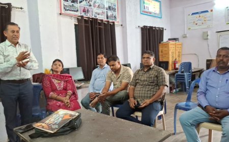 अखिल भारतीय राष्ट्रीय शैक्षिक महासंघ (ABRSM) की वैर खंड स्तरीय बैठक संपन्न