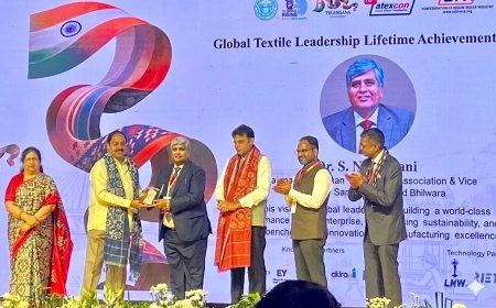 डॉ. एसएन मोदानी को ग्लोबल टेक्सटाइल लीडरशिप लाइफटाइम अचीवमेंट अवॉर्ड