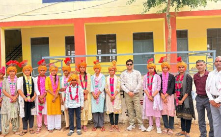 मुक्ति ने कृषि संकाय में लहराया परचम,  ग्रामीणों ने गाजे-बाजे के साथ निकाला जुलूस