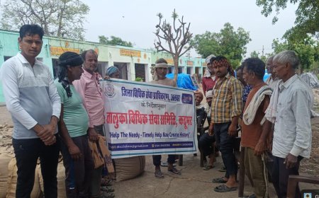 कृषि ऊपज मंडी खेरली में विधिक जागरूकता शिविर आयोजित;  जागृति योजना 2025 के तहत ग्रामीणों को दी कानूनी अधिकारों की जानकारी