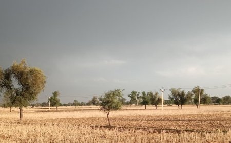 मौसम का 'डबल अटैक' 7 अप्रैल से आंधी औरओलावृष्टि के साथ तेज बारिश की चेतावनी