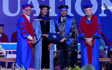 सिरोही के कुणाल चौधरी इंडियन स्कूल ऑफ बिजनेस, हैदराबाद में हुए सम्मानित