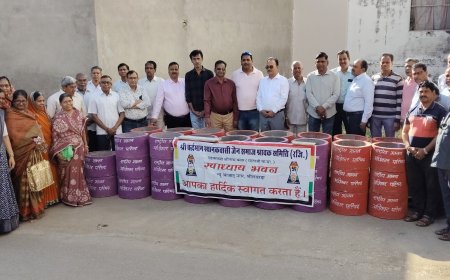 भीषण गर्मी में प्यासे जीवों को सहारा; जीव दया अभियान के तहत 100 पानी टंकियां, परिंडे और पक्षी घर वितरित