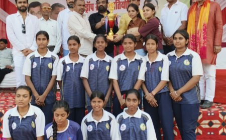 गाजियाबाद में ड्रॉप रोबॉल राष्ट्रीय प्रतियोगिता सम्पन्न, राजस्थान सब जूनियर बालिका वर्ग में शानदार प्रदर्शन